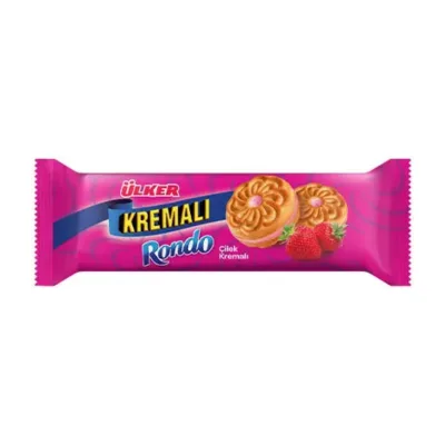 Ülker – Rondo Biscuits with Strawberry Cream