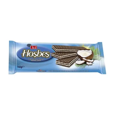 Eti – Hoşbeş Chocolate Wafer with Coconut Cream – 142 g