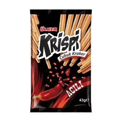 Ülker – Krispi Stick Cracker, Spicy – 43 g