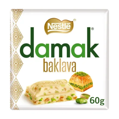 Nestlé – Damak Chocolate with Turkish Pistachio Baklava