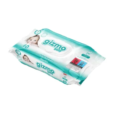 Gizmo – Baby Wet Wipes – 60 pcs