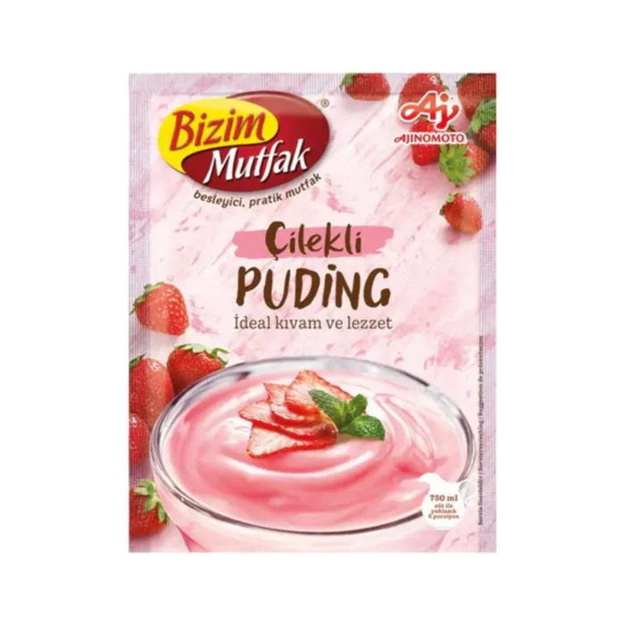 Bizim Mutfak Strawberry Pudding