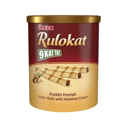 Ulker Hazelnut Wafer Rolls