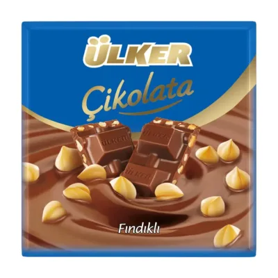 Ülker – Milk Chocolate with Hazelnuts – 60 g