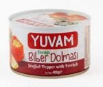 Yuvam firikli biber dolmasi stuffed pepper with freekeh-400g
