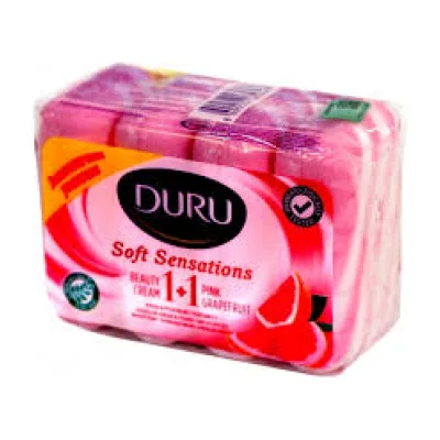 Duru – Pink Grapefruit Soap – 4-pack