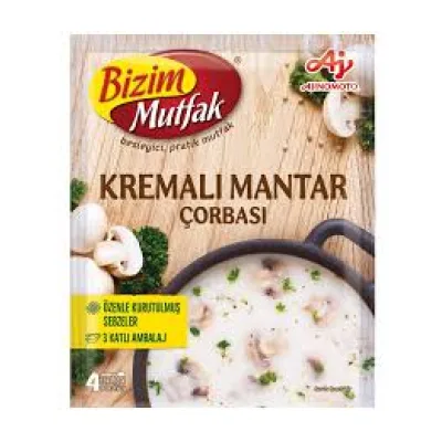 Bizim Mutfak – Creamy Mushroom Soup (Kremalı Mantar Çorbası) – 65 g