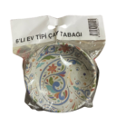 Melamin turkish designed tea plate-6 pieces