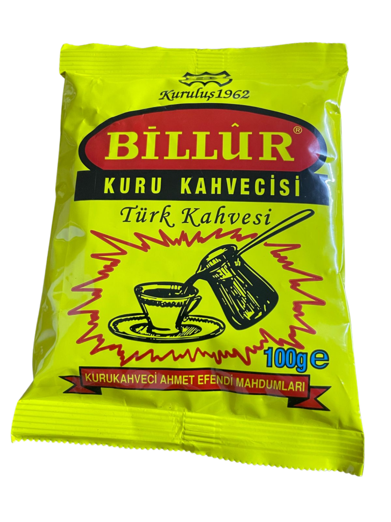 Billur Billur turkish ground roasted coffee-100g - Bakkal Turkish Supermarket ...