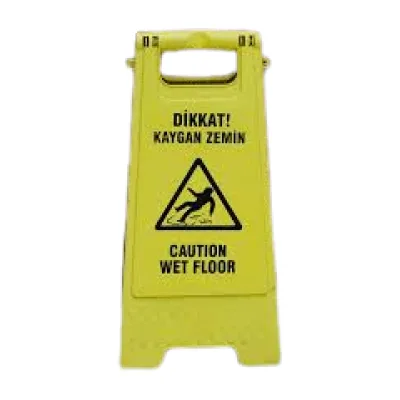 Caution Sign for Wet Floor
