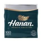 Hanan premium serviettes-100sheets