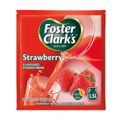 Foster Clark's – Strawberry Flavored Powder Drink – 20 g