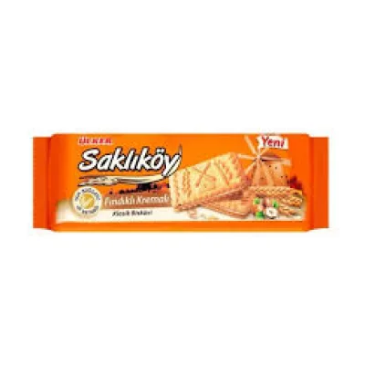 Saklikoy – Biscuits with Hazelnut Cream – 100 g