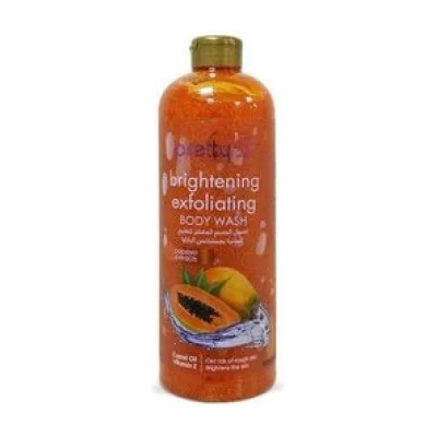 Prettybe – Papaya Extract Brightening Exfoliating Body Wash – 1 L
