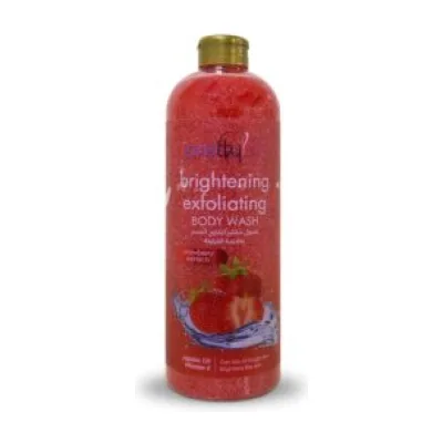 Prettybe – Strawberry Brightening Exfoliating Body Wash – 1 L