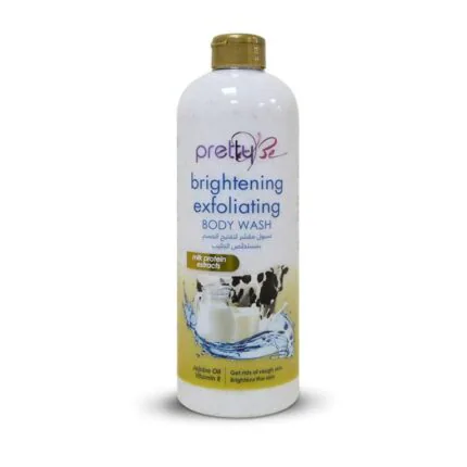 Prettybe – Milk Protein Extract Brightening Exfoliating Body Wash – 1 L