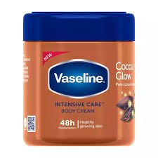 Vaseline Intensive Care Cocoa Glow Body Cream-400ml