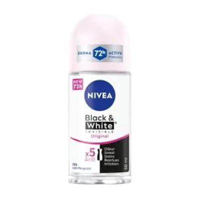 Nivea – Black & White Invisible – 50 ml
