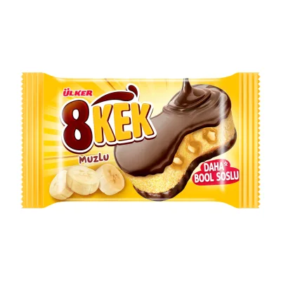 Ülker – 8 Kek, Banana Flavor