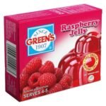 Green’s raspberry jelly - Serves 4-5