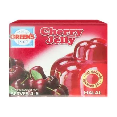 Green's – Cherry Jelly – Serves 4–5