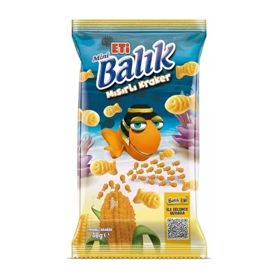 Eti – Fish Shaped Cracker with Corn – 40 g