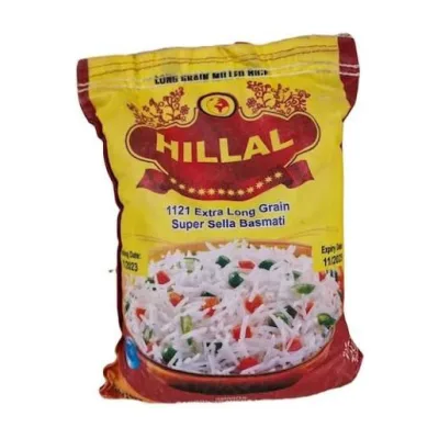 Hillal – Extra Long Grain Basmati Rice – 5 kg