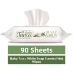 Baby turco Wet Towel-90pieces