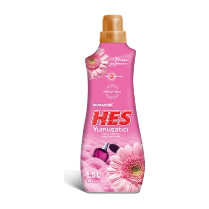 Hes – Concentrated Fabric Softener, April Rain – 1.5 L