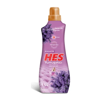 Hes – Concentrated Fabric Softener, Lavender – 1.5 L