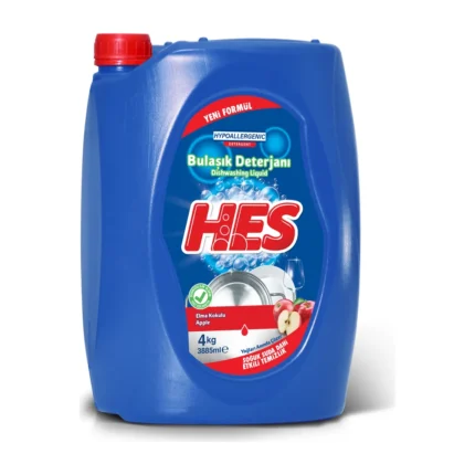 Hes – Dishwashing Liquid, Apple – 4 kg