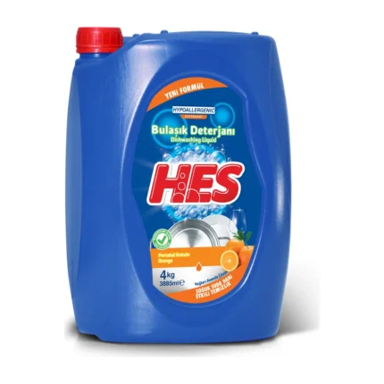 Hes – Dishwashing Liquid, Orange – 4 kg