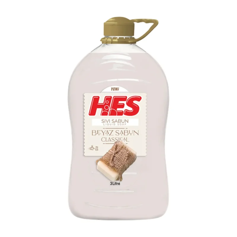 Hes – Hand Washing Liquid, White – 3 L