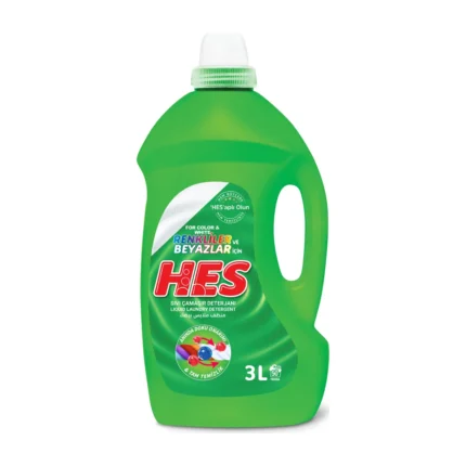Hes – Liquid Detergent for Colored and White Clothes – 3 L