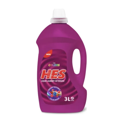 Hes – Liquid Detergent for Colored Clothes – 3 L