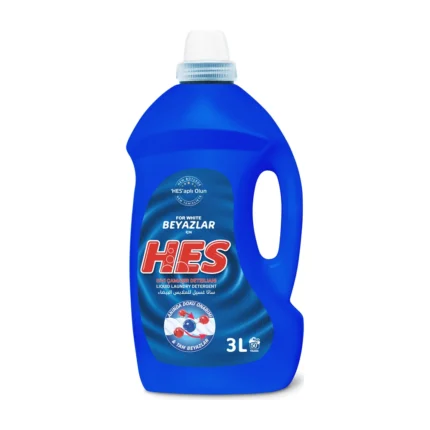 Hes – Liquid Detergent for White Clothes – 3 L