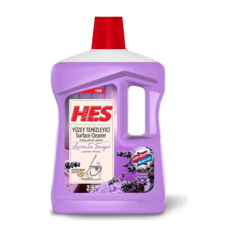 Hes – Surface Cleaner, Lavender Flower – 2.5 L