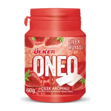 Ülker – Oneo Gum, Strawberry – 60 g